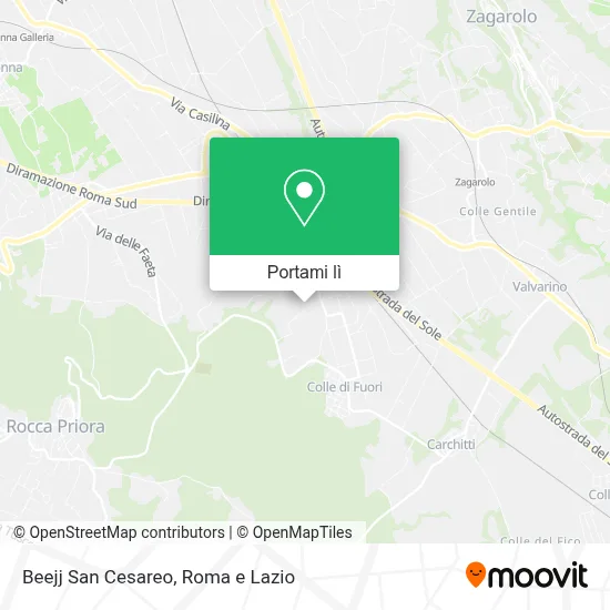 Mappa Beejj San Cesareo