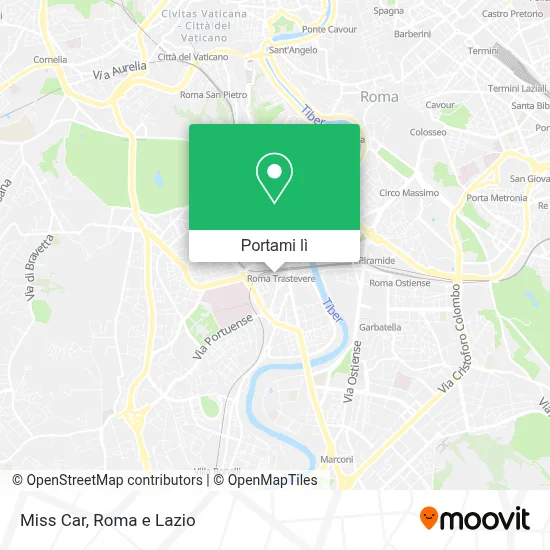 Mappa Miss Car