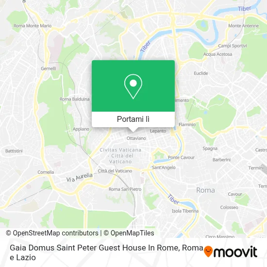Mappa Gaia Domus Saint Peter Guest House In Rome