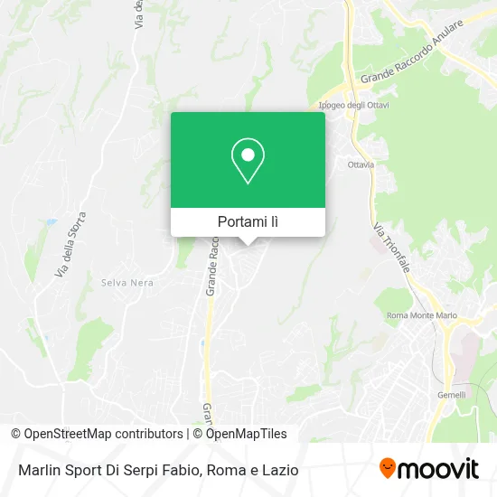 Mappa Marlin Sport Di Serpi Fabio