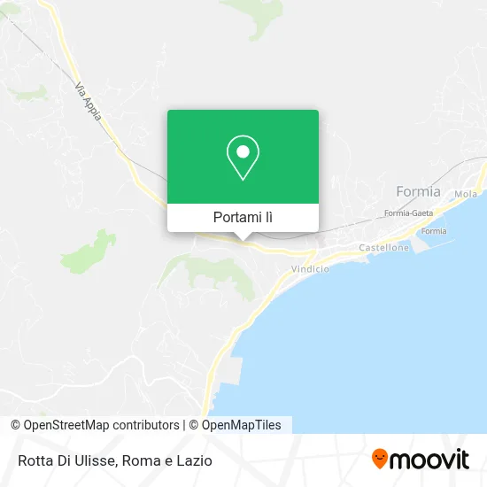 Mappa Rotta Di Ulisse