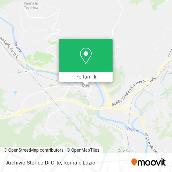Mappa Archivio Storico Di Orte