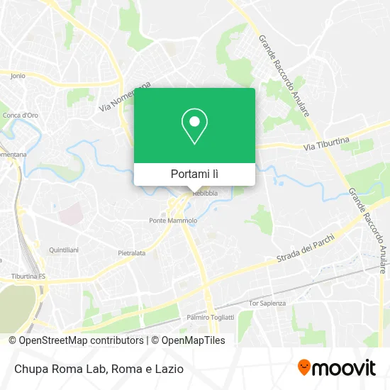 Mappa Chupa Roma Lab