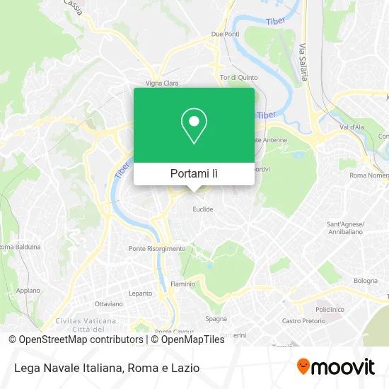 Mappa Lega Navale Italiana
