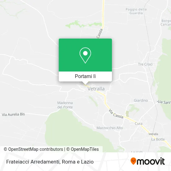 Mappa Frateiacci Arredamenti