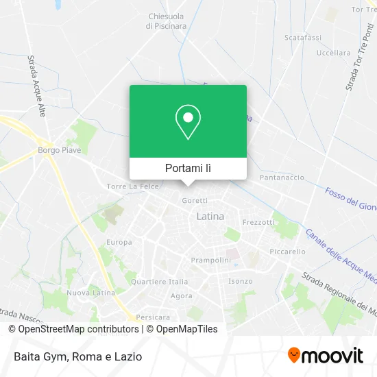 Mappa Baita Gym