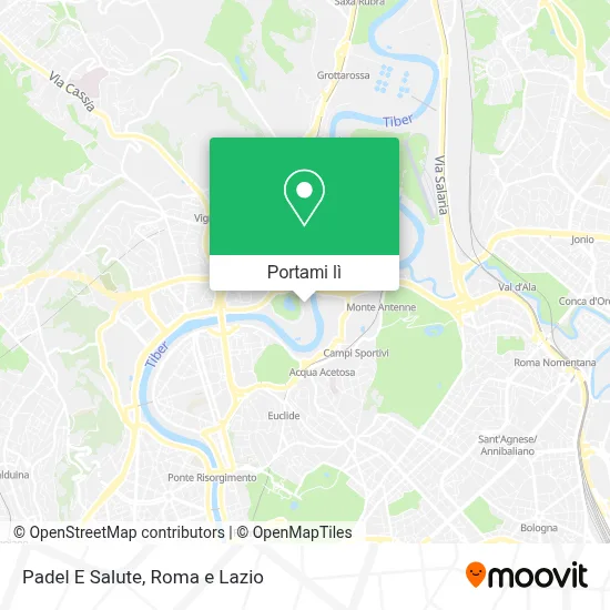 Mappa Padel E Salute