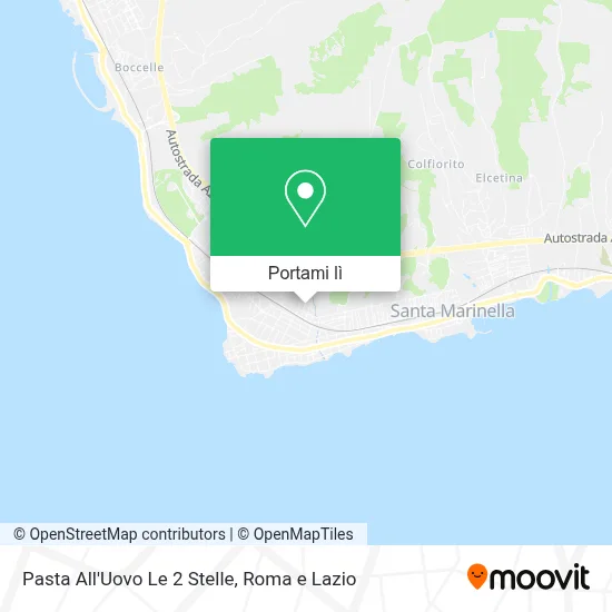 Mappa Pasta All'Uovo Le 2 Stelle