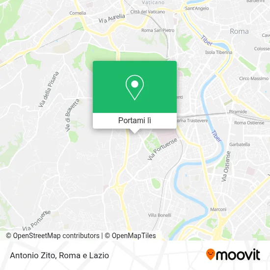 Mappa Antonio Zito
