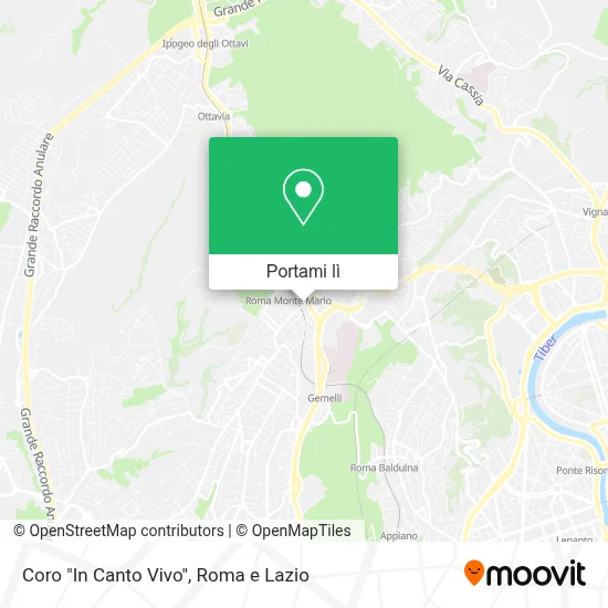 Mappa Coro "In Canto Vivo"