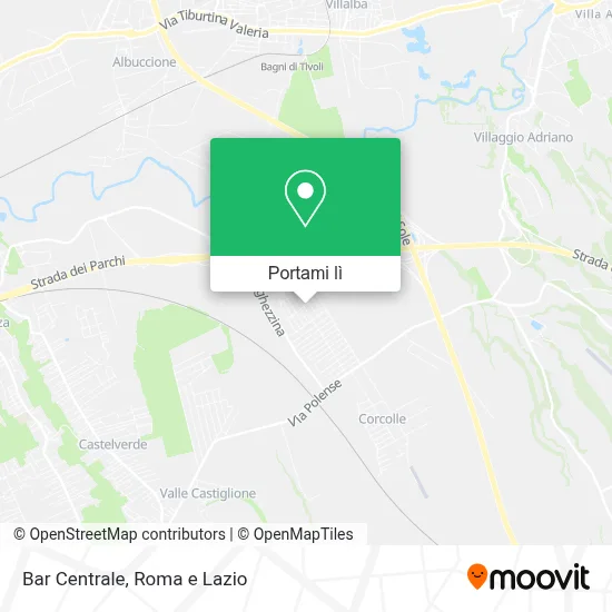 Mappa Bar Centrale