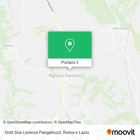 Mappa Dott.Ssa Lorenza Pangallozzi