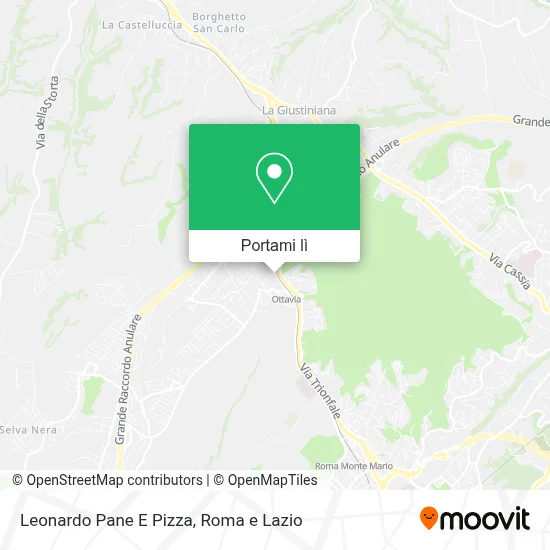 Mappa Leonardo Pane E Pizza