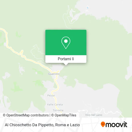 Mappa Al Chioschetto Da Pippetto