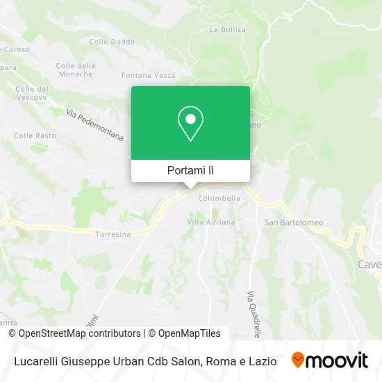 Mappa Lucarelli Giuseppe Urban Cdb Salon