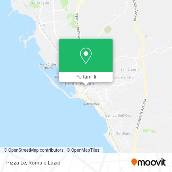 Mappa Pizza Le