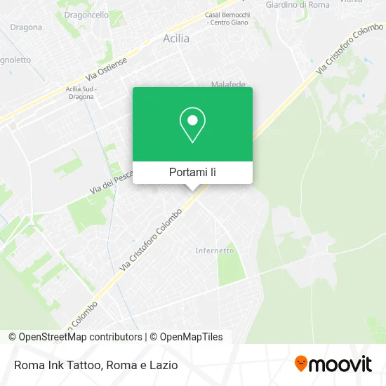 Mappa Roma Ink Tattoo