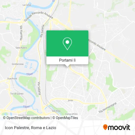 Mappa Icon Palestre