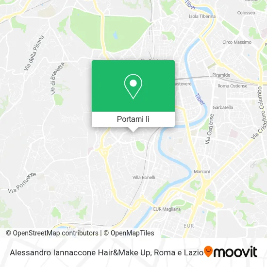 Mappa Alessandro Iannaccone Hair&Make Up