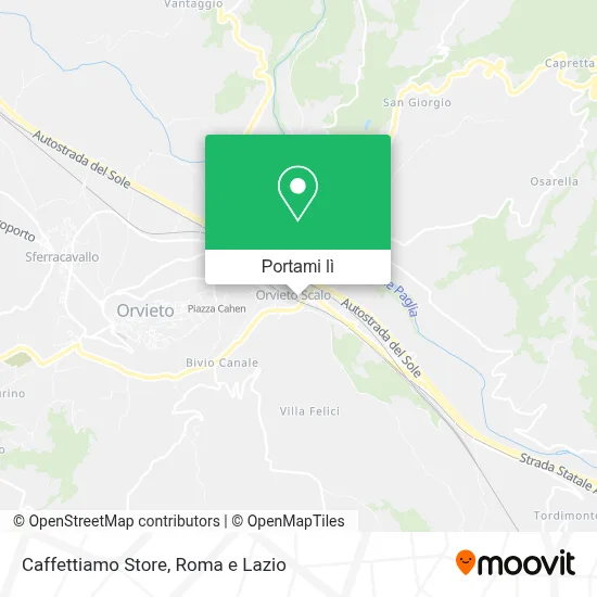 Mappa Caffettiamo Store
