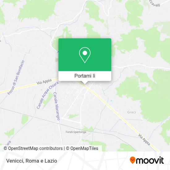 Mappa Venicci