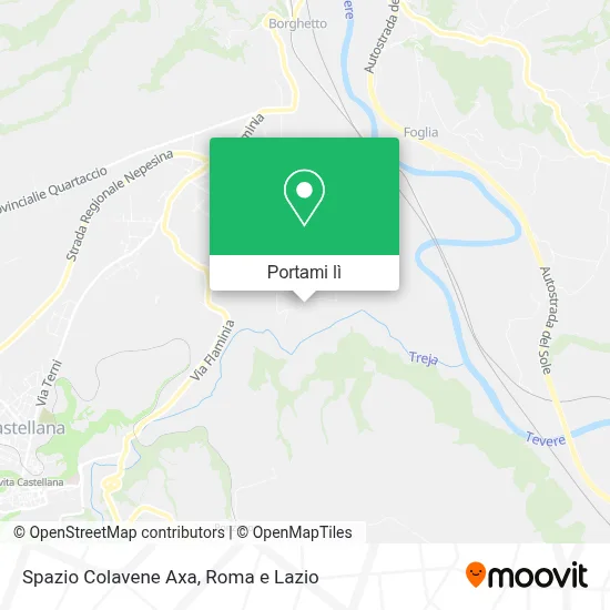 Mappa Spazio Colavene Axa