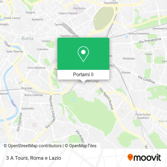 Mappa 3 A Tours