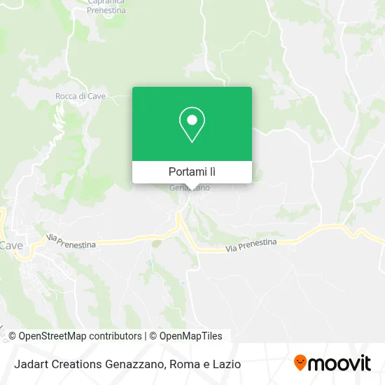 Mappa Jadart Creations Genazzano