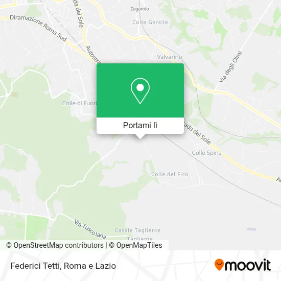 Mappa Federici Tetti