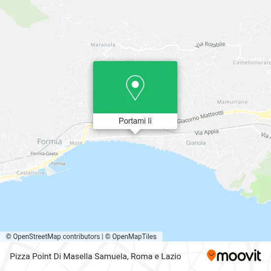 Mappa Pizza Point Di Masella Samuela