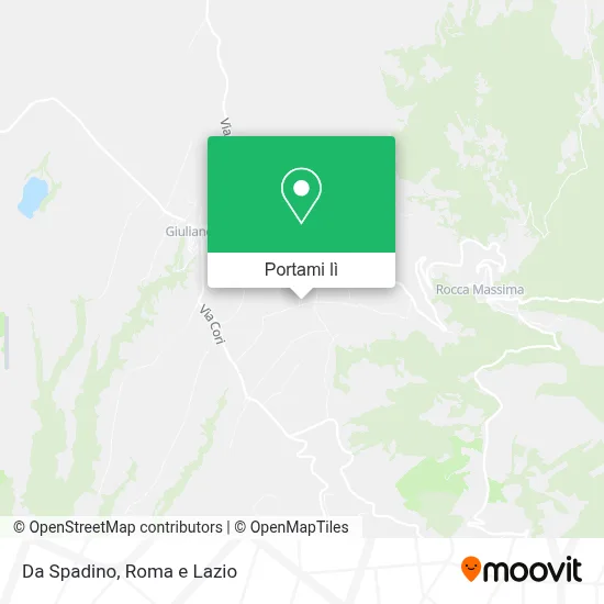 Mappa Da Spadino