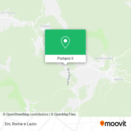 Mappa Eni