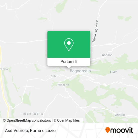 Mappa Asd Vetriolo