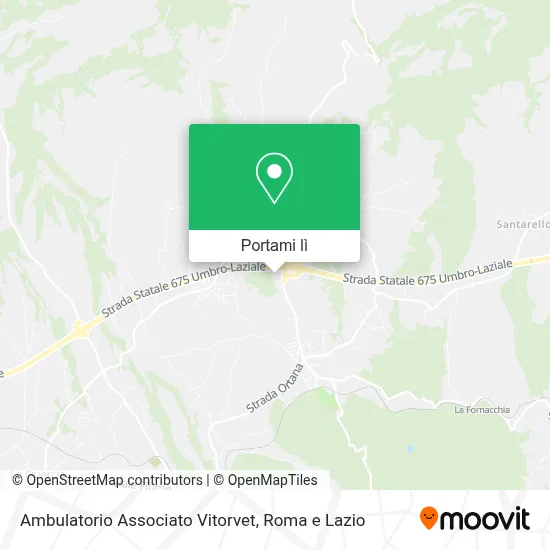 Mappa Ambulatorio Associato Vitorvet