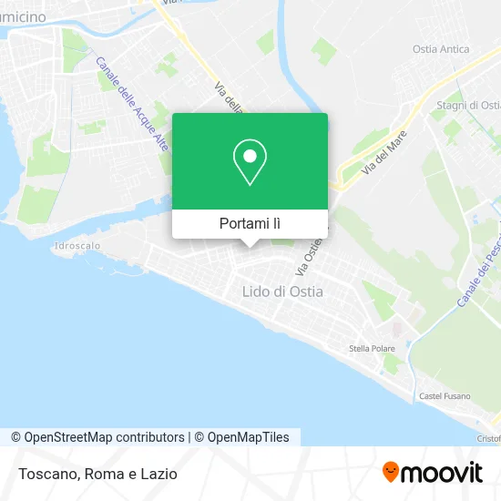 Mappa Toscano