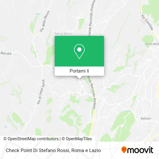 Mappa Check Point Di Stefano Rossi