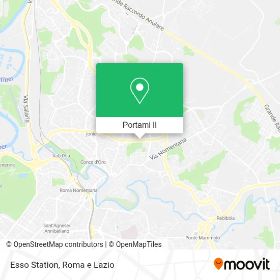 Mappa Esso Station