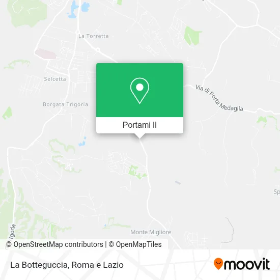 Mappa La Botteguccia