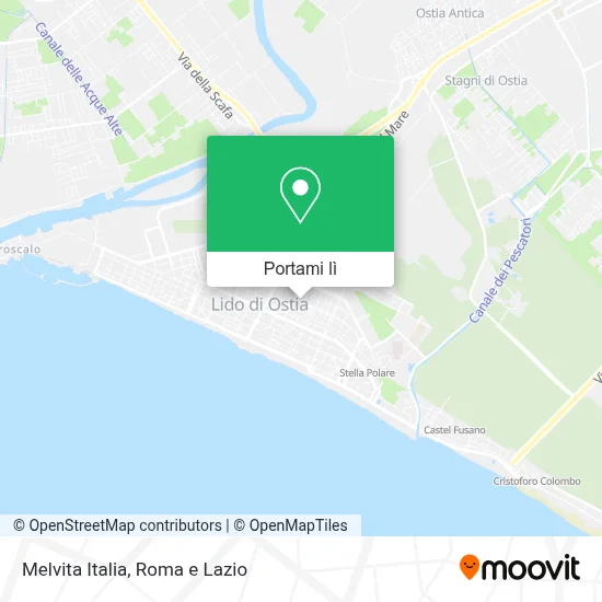 Mappa Melvita Italia