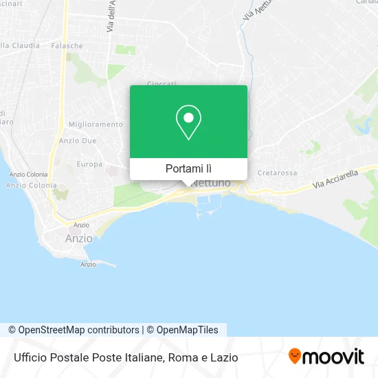 Mappa Ufficio Postale Poste Italiane