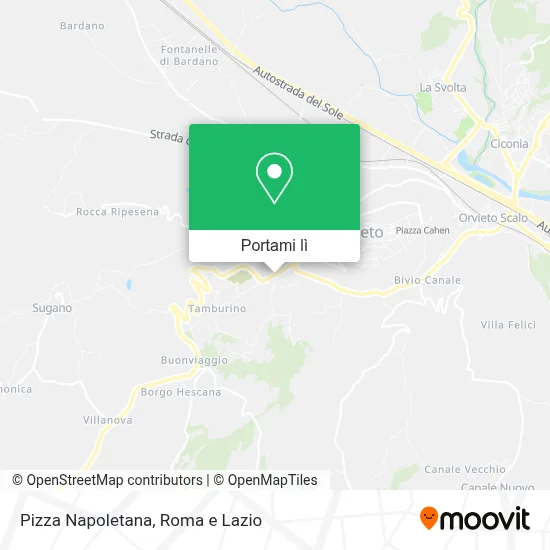 Mappa Pizza Napoletana