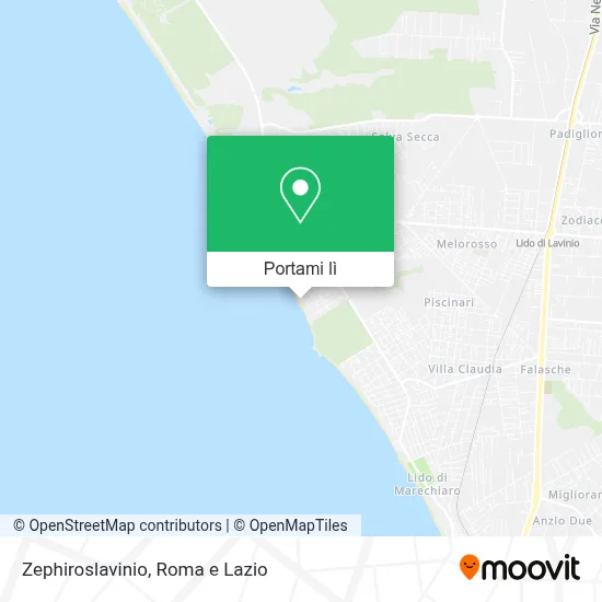 Mappa Zephiroslavinio