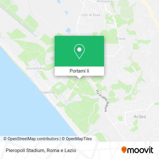 Mappa Pieropoli Stadium