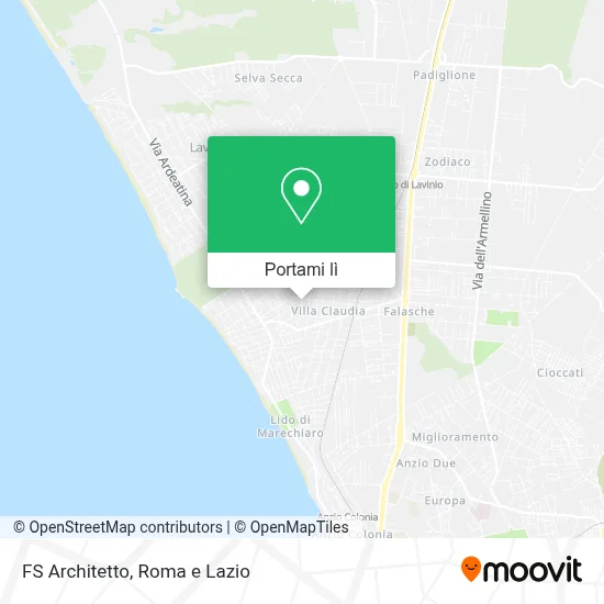 Mappa FS Architetto