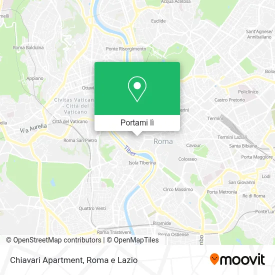 Mappa Chiavari Apartment