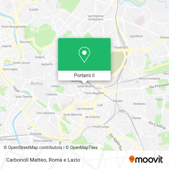 Mappa Carbonoli Matteo