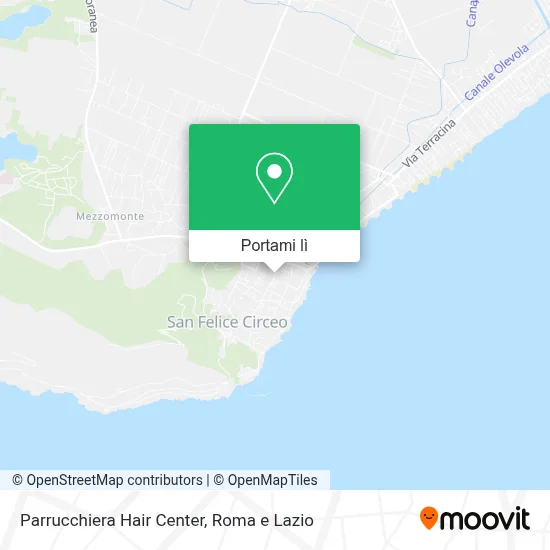Mappa Parrucchiera Hair Center
