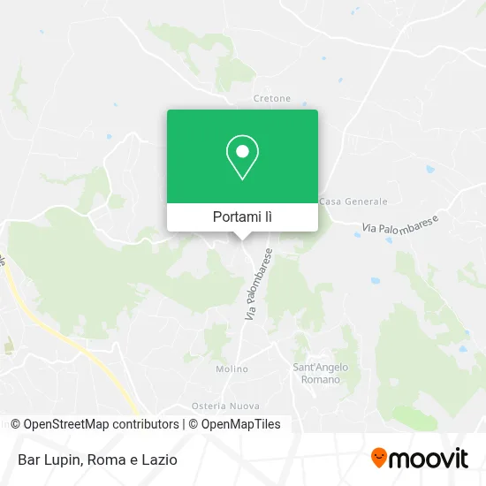 Mappa Bar Lupin