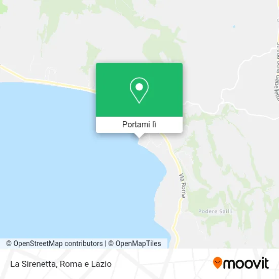 Mappa La Sirenetta