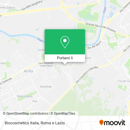 Mappa Biocosmetics Italia